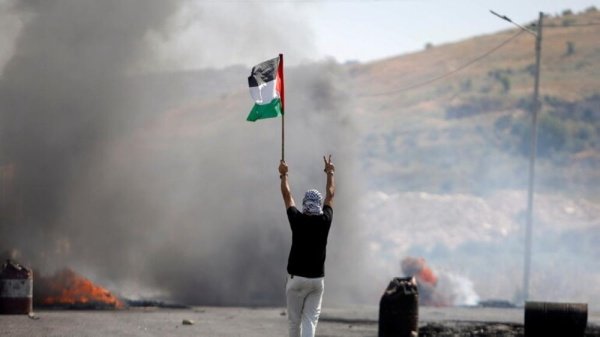 إضراب شامل يعم مدن الضفة الغربية بفلسطين