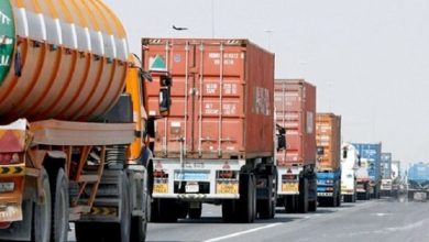 وزارة الداخلية تمنع سير مركبات نقل البضائع
