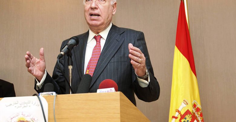 وزير الخارجية الإسباني الأسبق (2011-2016)، خوسيه مانويل غارسيا مارغايو،