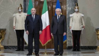 العلاقات الجزائرية الايطالية